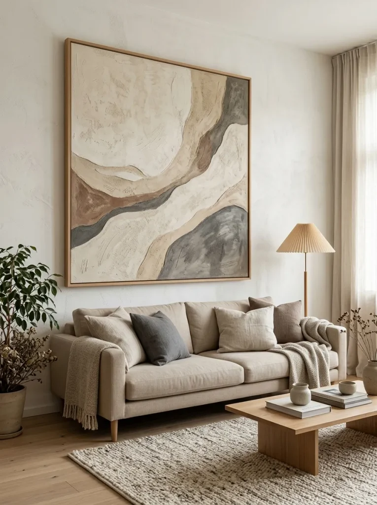 Soft Textured Wall Art