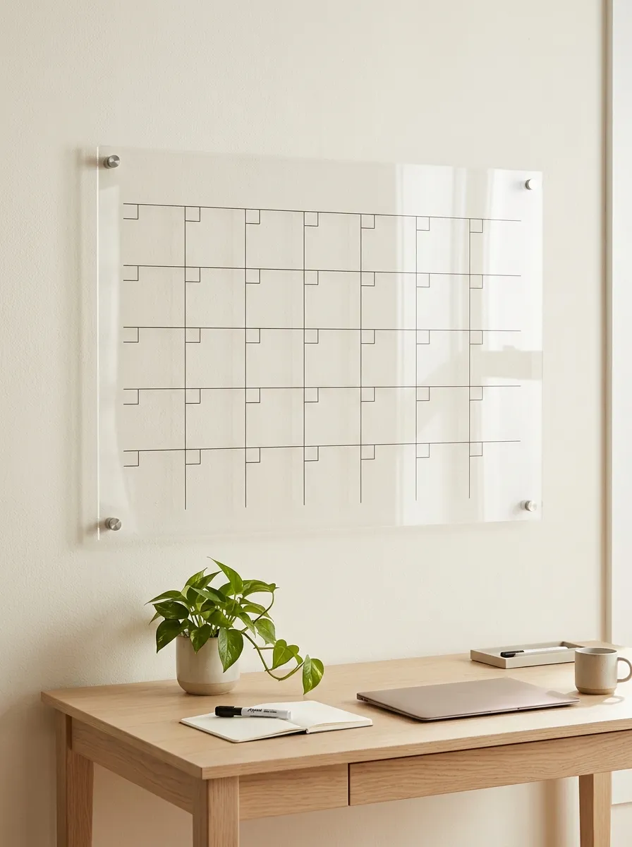 Acrylic Wall Calendar