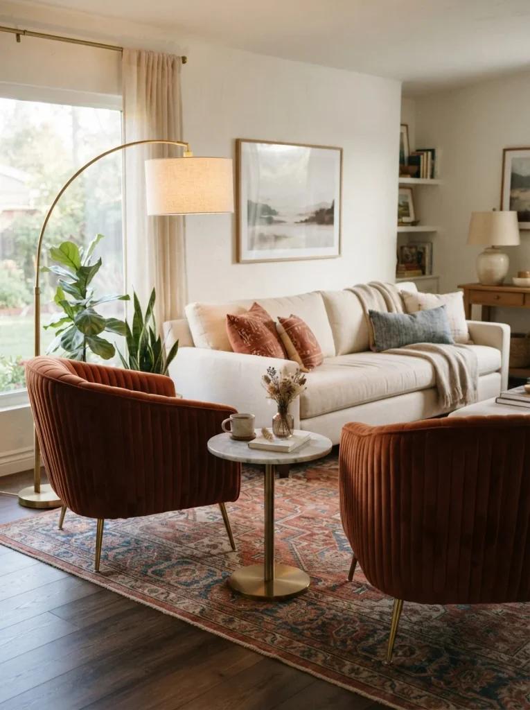 Accent Armchair Pair