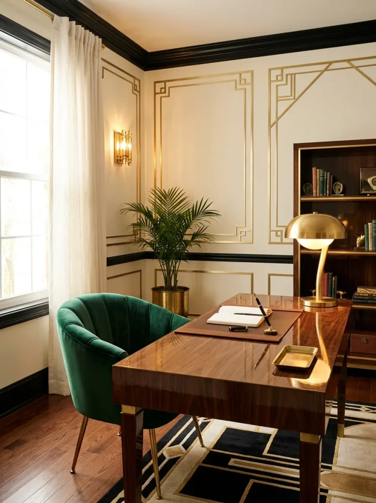 Art Deco Home Office