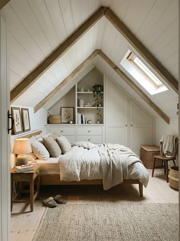 Attic Bedroom Charm