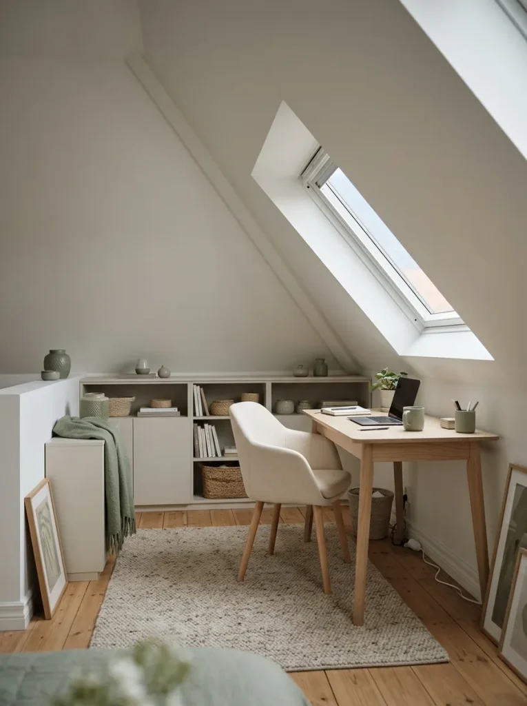 Attic Home Office