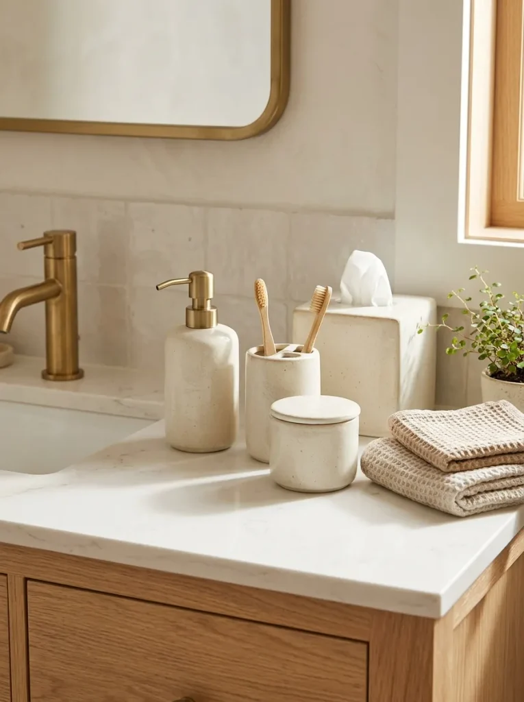Coordinated Bathroom Accessories