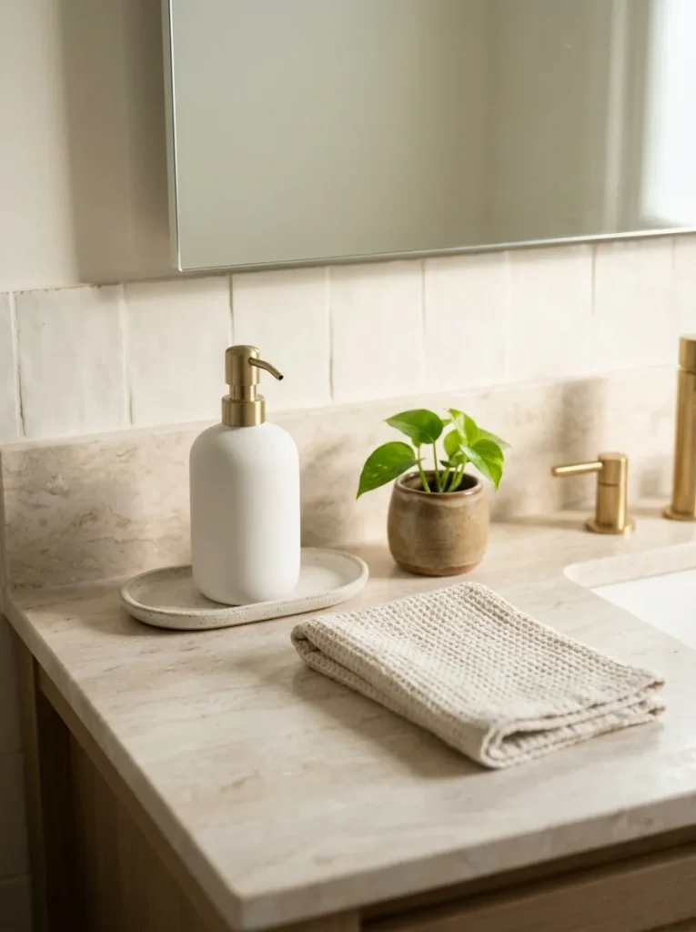 Minimalist Countertop Styling