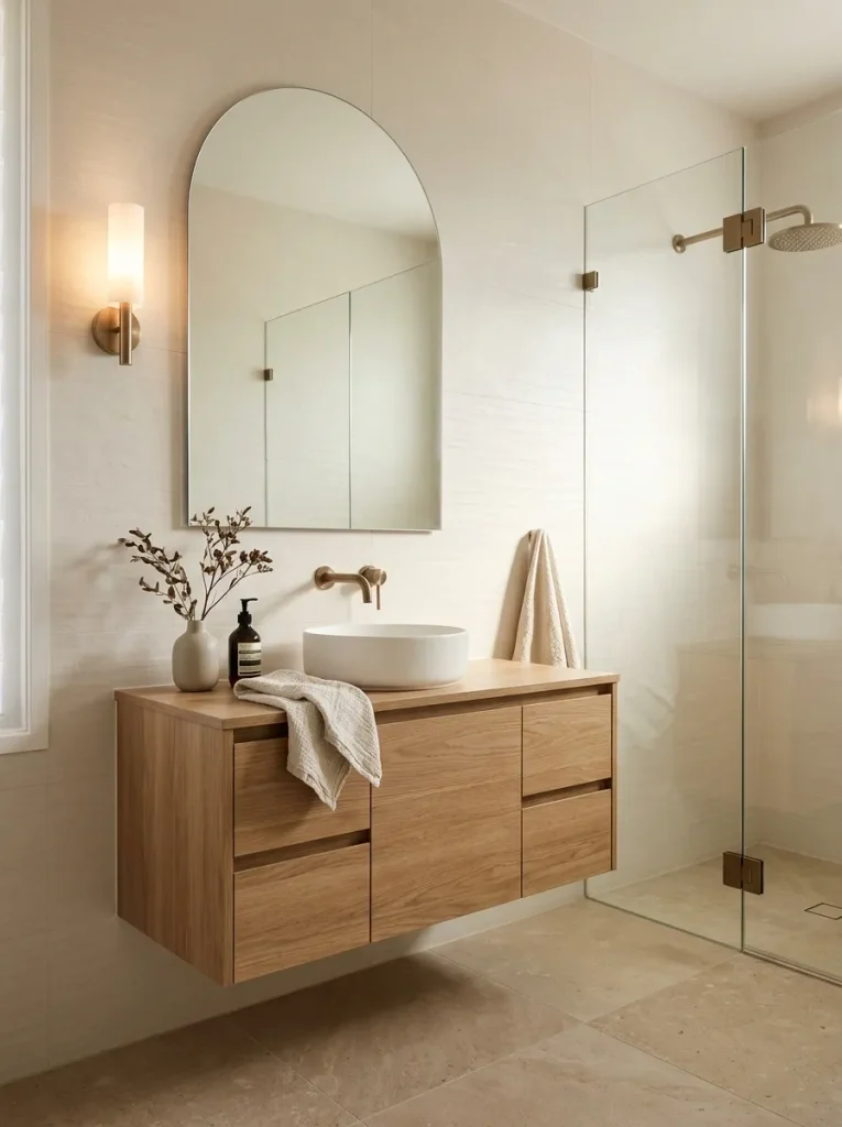 Bathroom Ideas: 30 Gorgeous Looks to Save for Later 20 Textured Bathroom Walls
