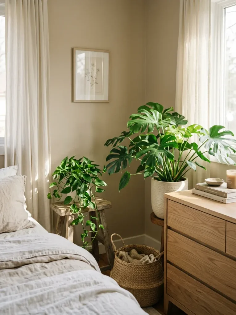 Bedroom Plant Corners