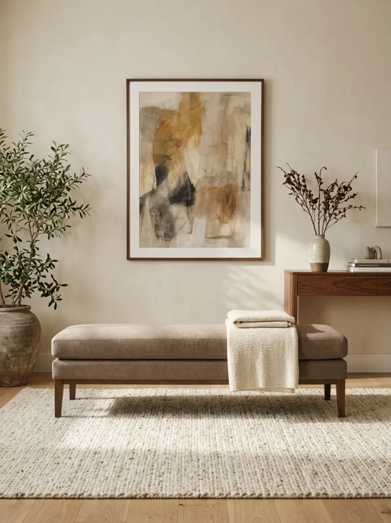 Upholstered Dining-Style Bench