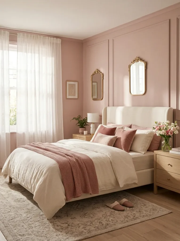Blush Pink Bedroom