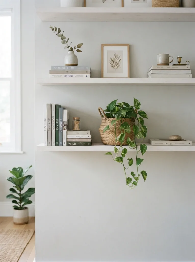 Open Shelf Styling