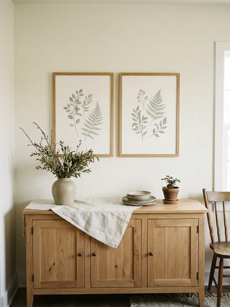Kitchen Decor Ideas: 30 Warm Touches That Feel Homey 21 Warm Kitchen Wall Art