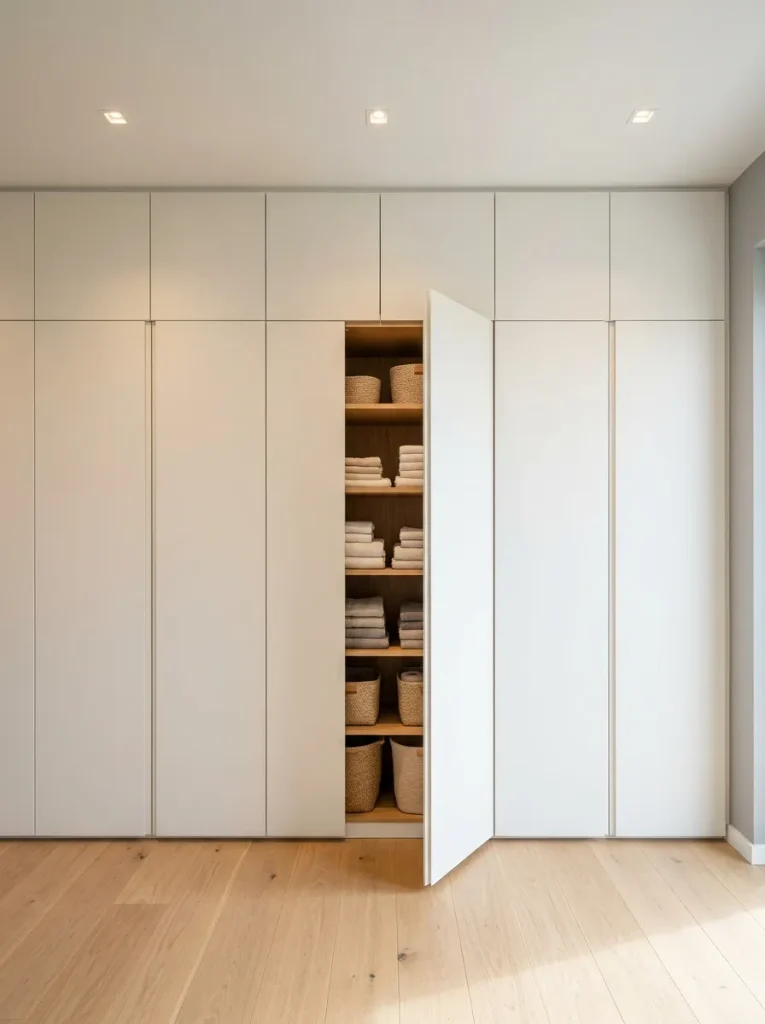 Hidden Storage Wall