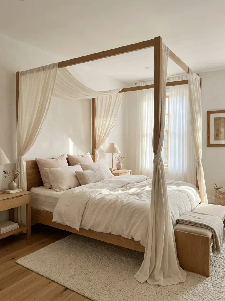 Canopy Curtain Bedroom