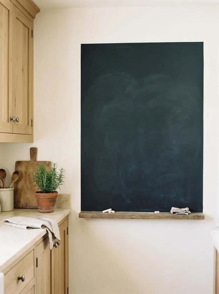 Chalkboard Message Wall