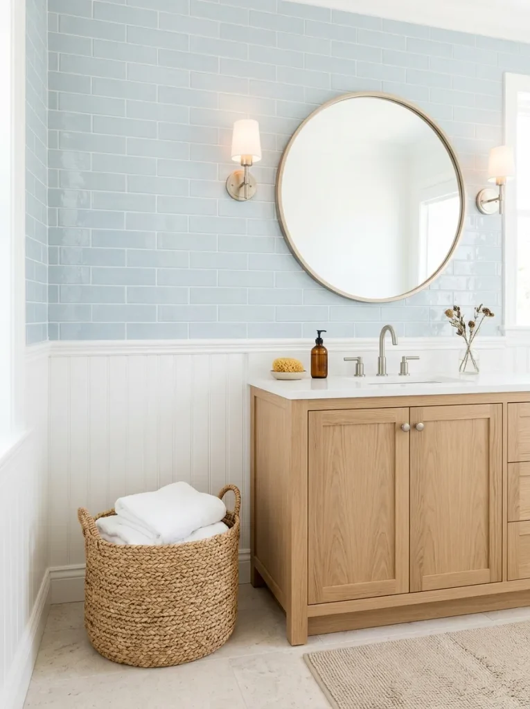 Bathroom Ideas: 30 Gorgeous Looks to Save for Later 25 Coastal Bathroom Style