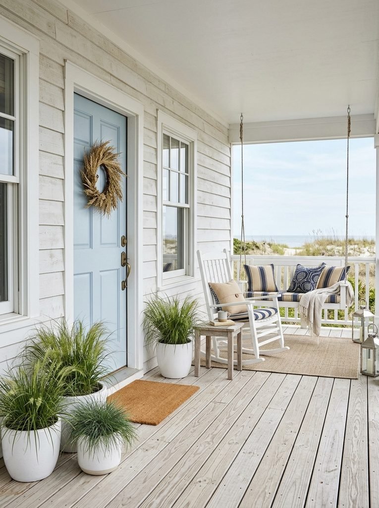 Coastal Blue Accents