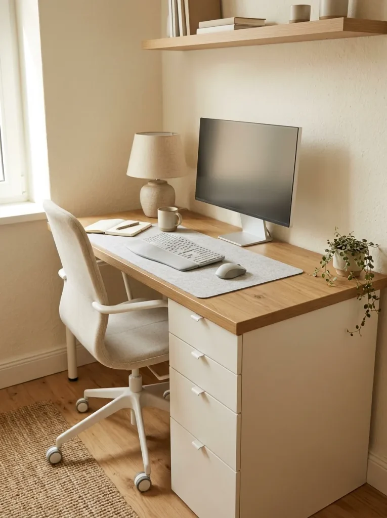 Built-In Drawer Desk