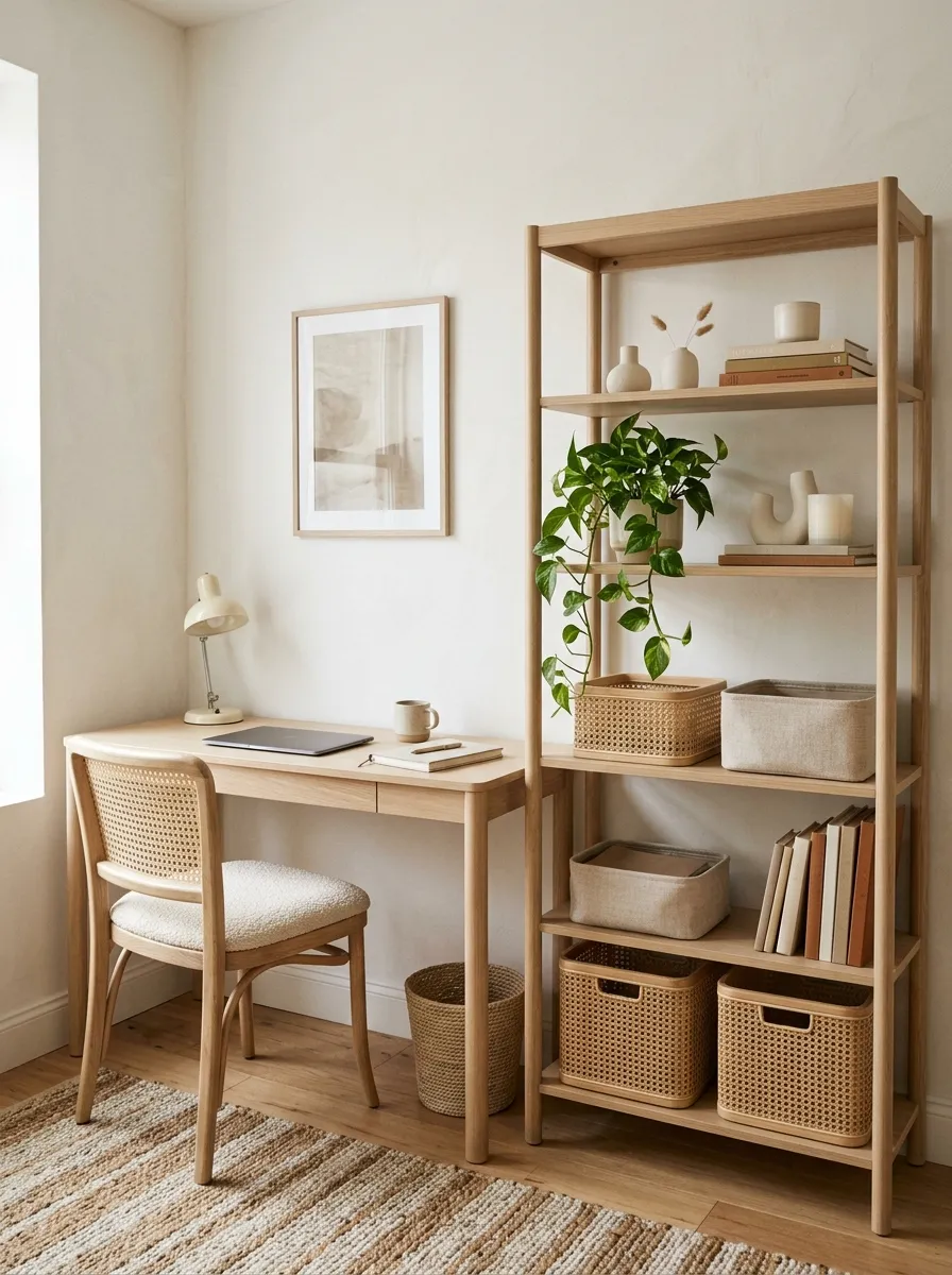Open Desk Shelving