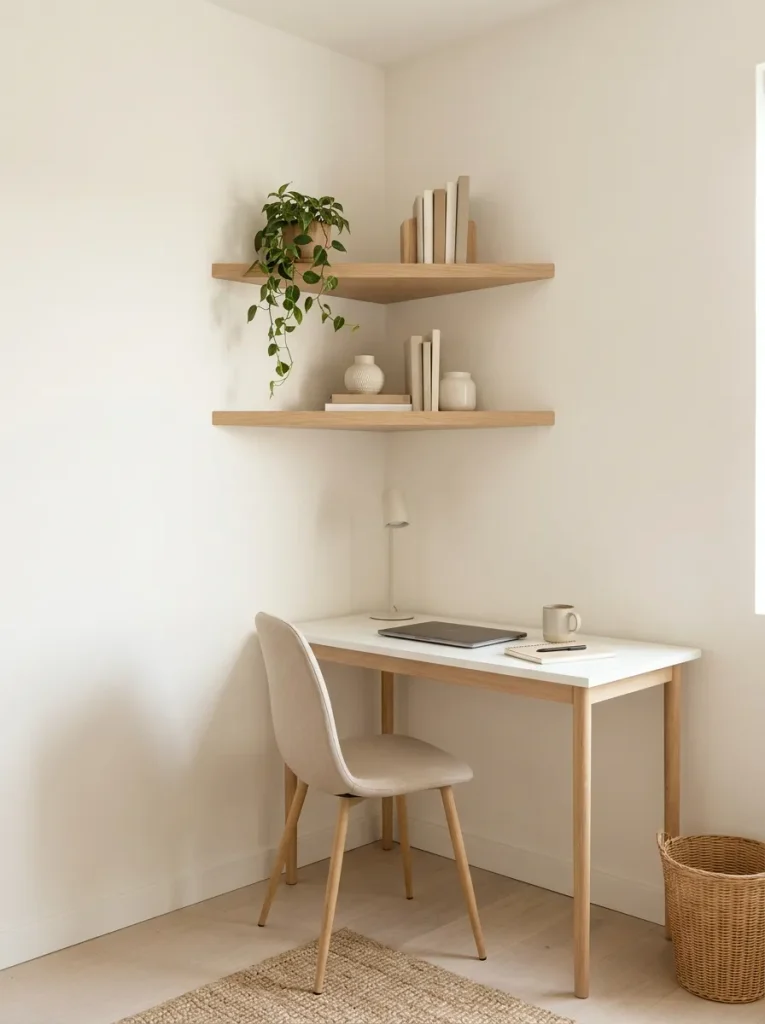 Corner Floating Shelves