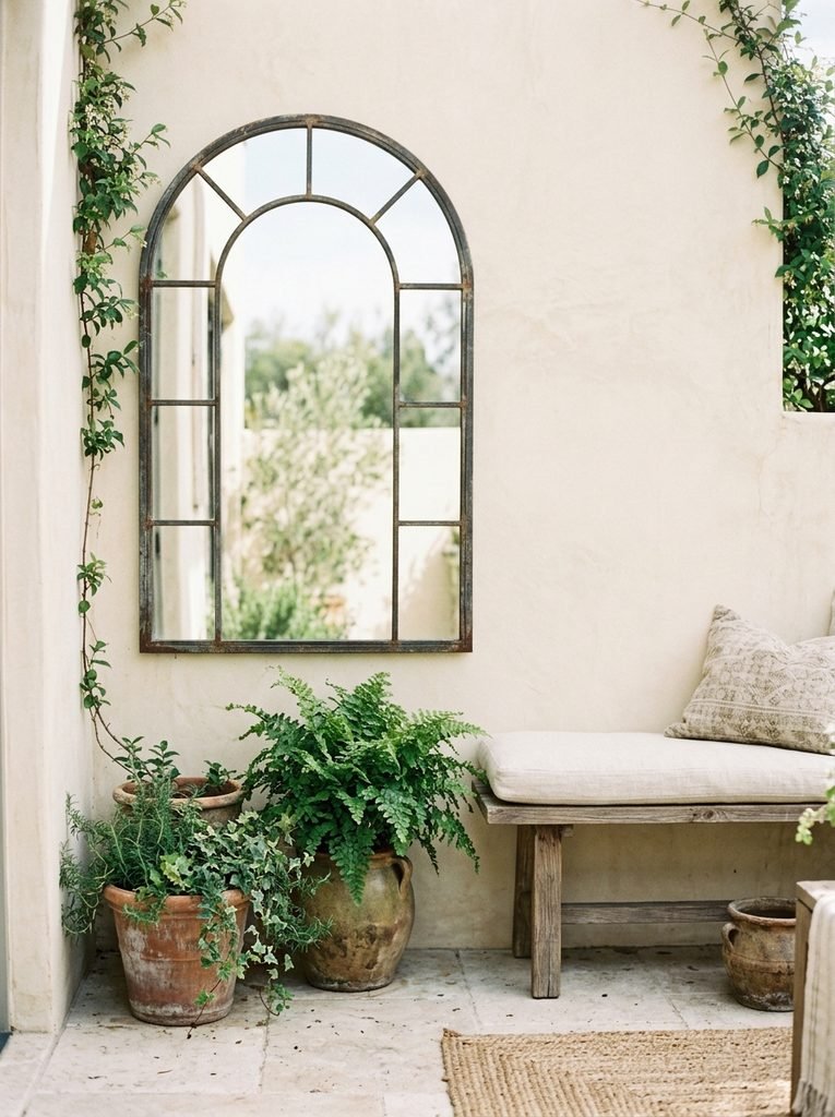 Outdoor Wall Mirror