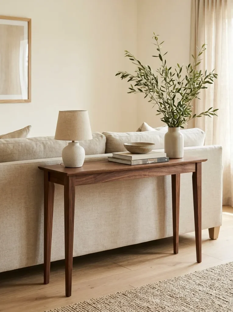 Slim Console Table