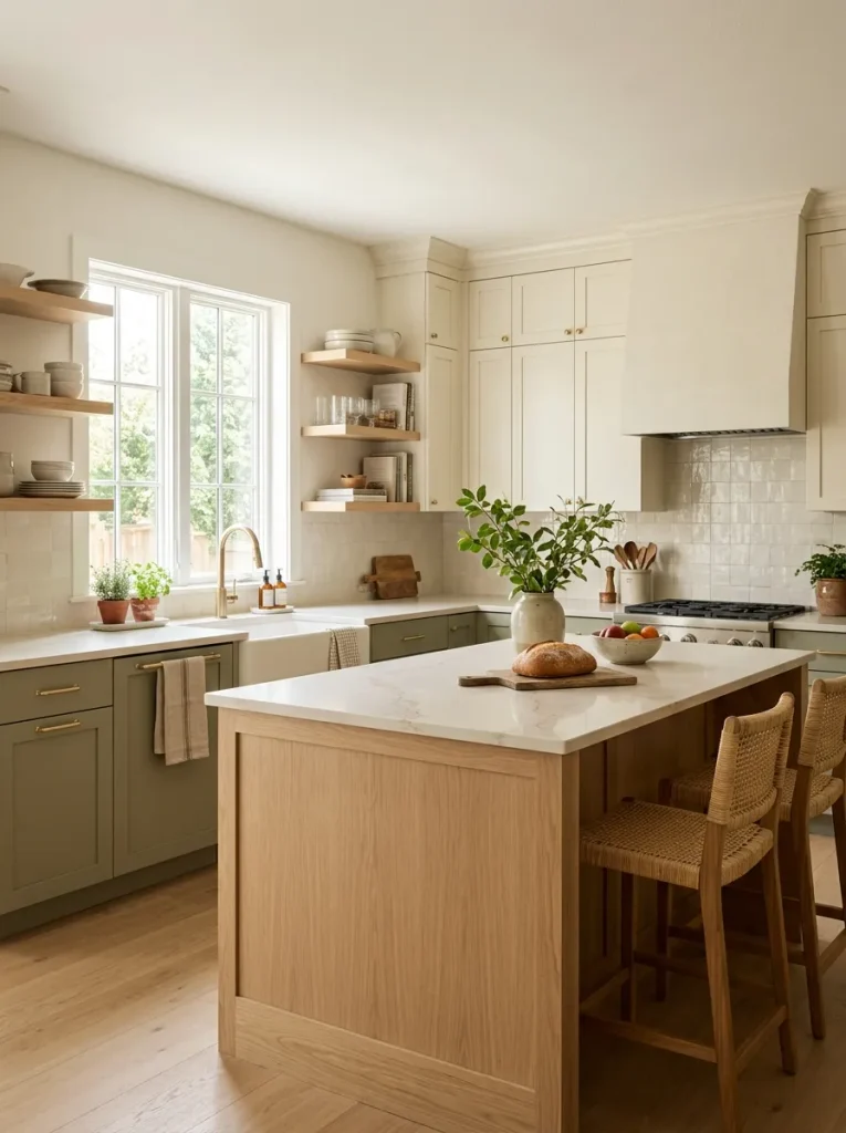 Modern Kitchen Ideas: 31 Bold Designs Without the Cold 12 Two-Tone Cabinetry