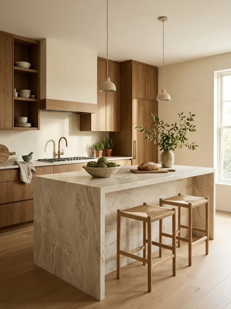 Modern Kitchen Ideas: 31 Bold Designs Without the Cold 10 Natural Stone Surfaces