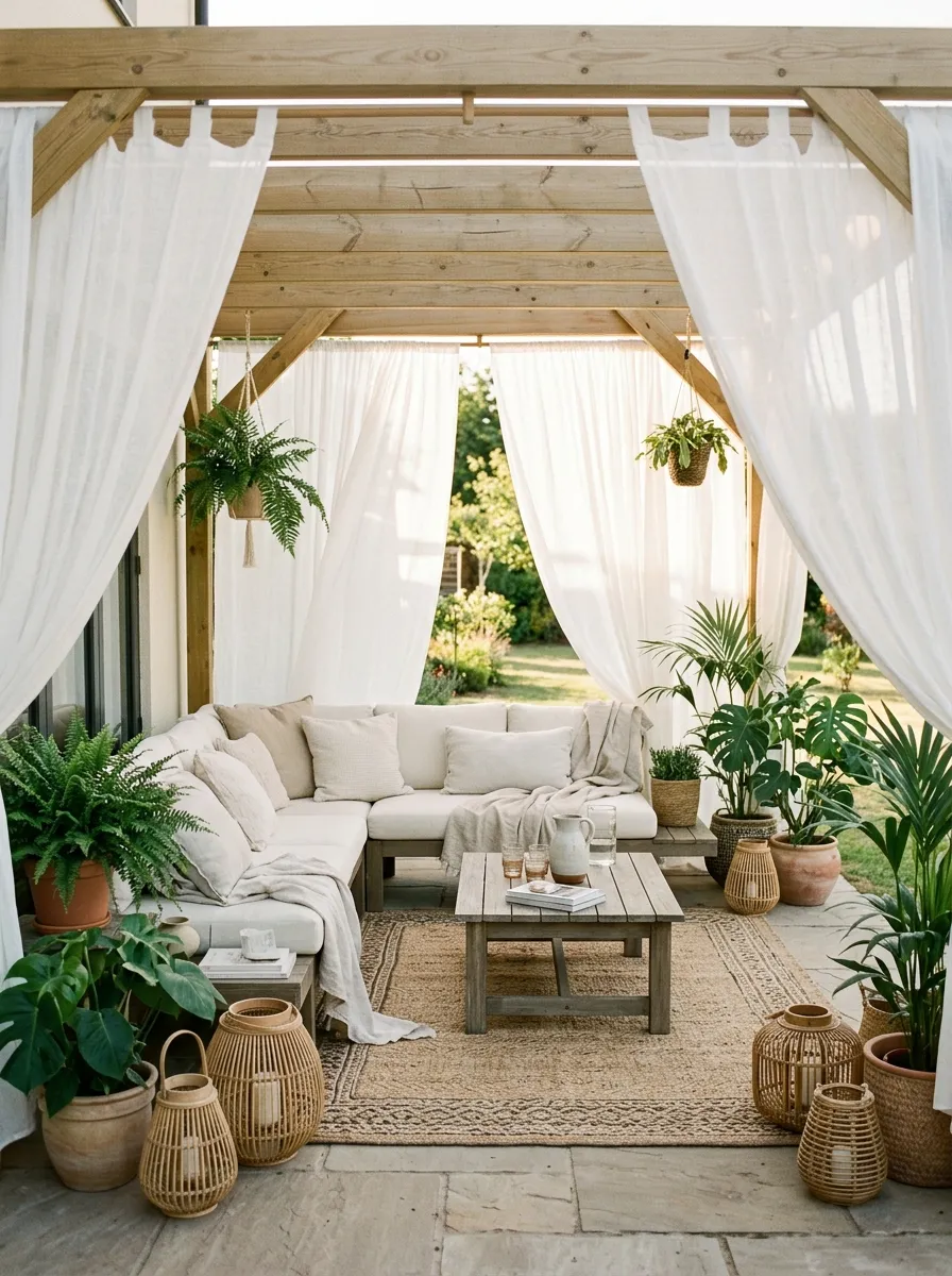 Breezy Outdoor Curtains