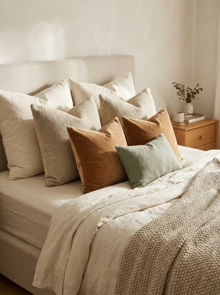 Cozy Layered Pillows