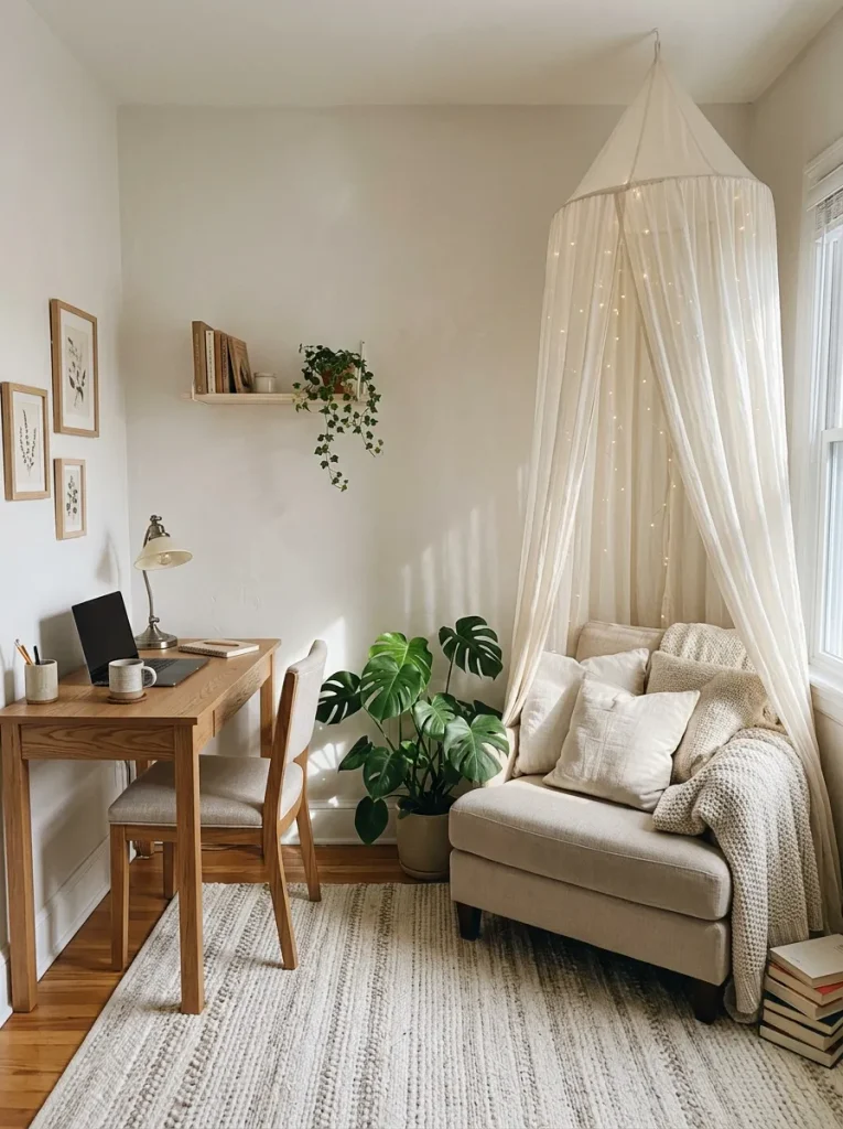 Cozy Canopy Corner