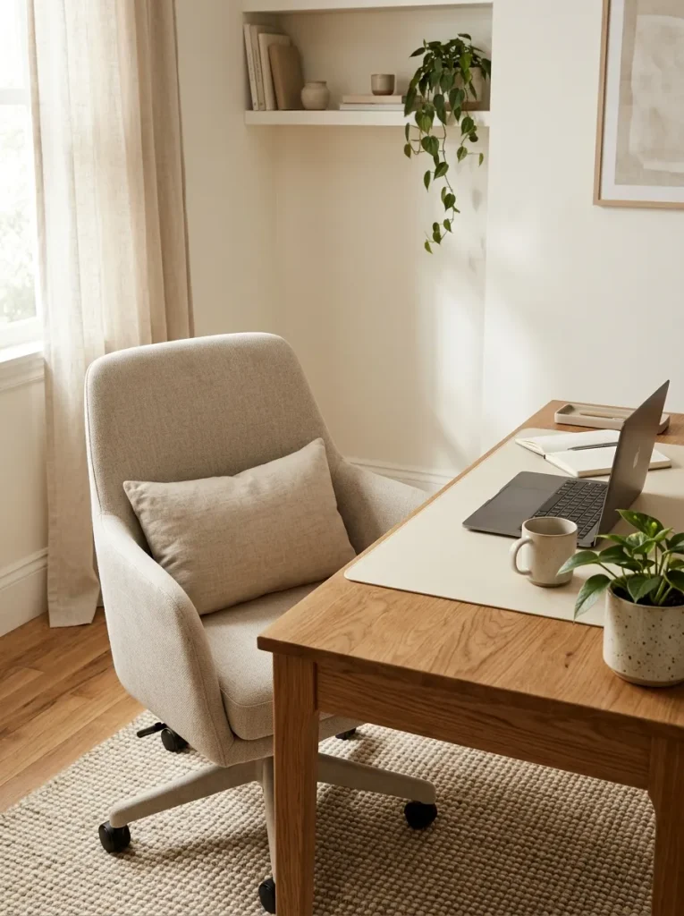 Upholstered Desk Chair