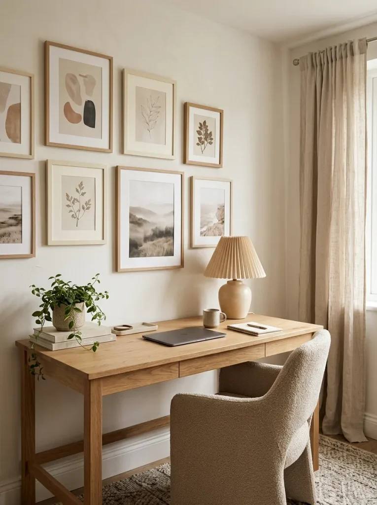 Cream Gallery Wall
