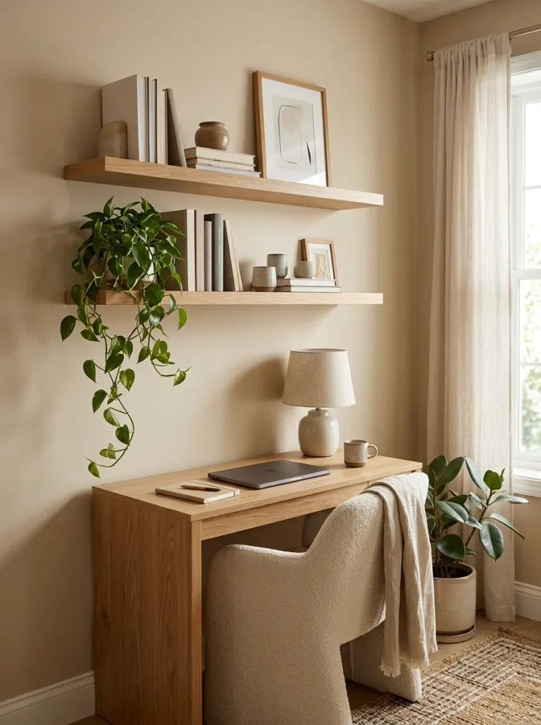 Floating Wooden Shelves