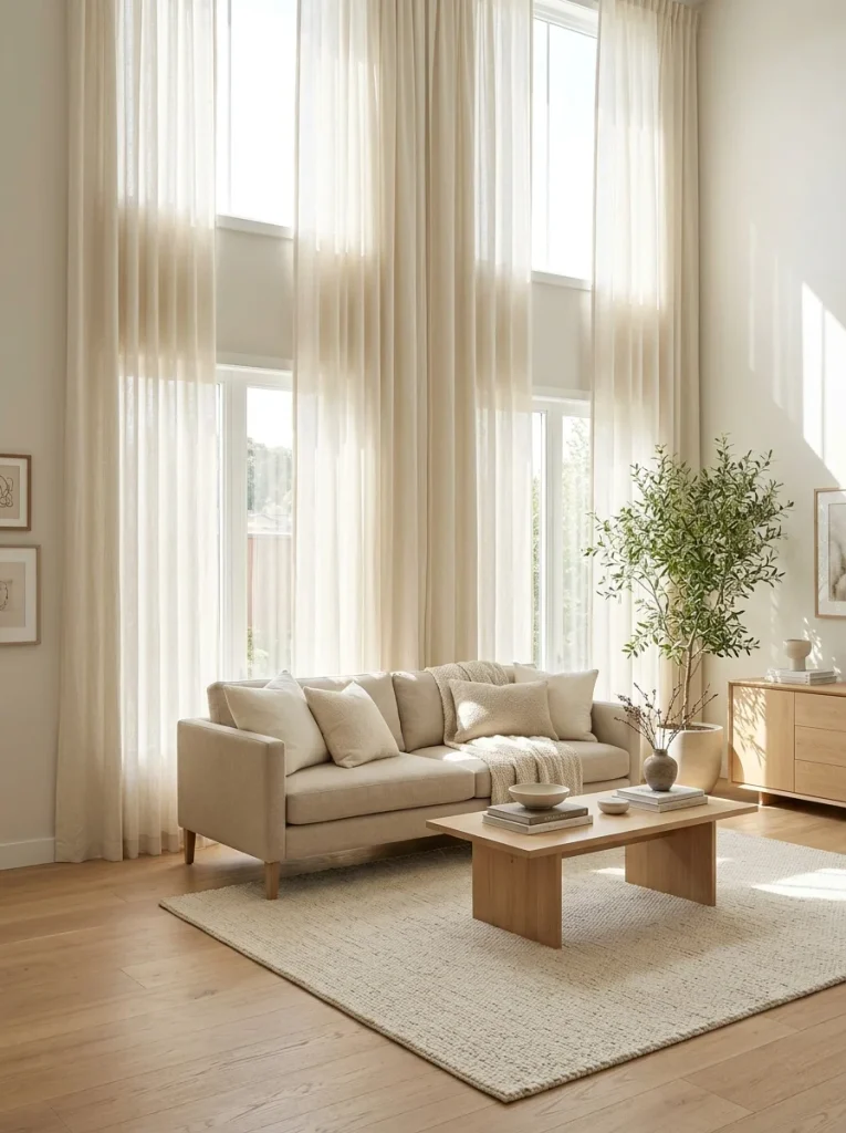 Floor-to-Ceiling Curtains