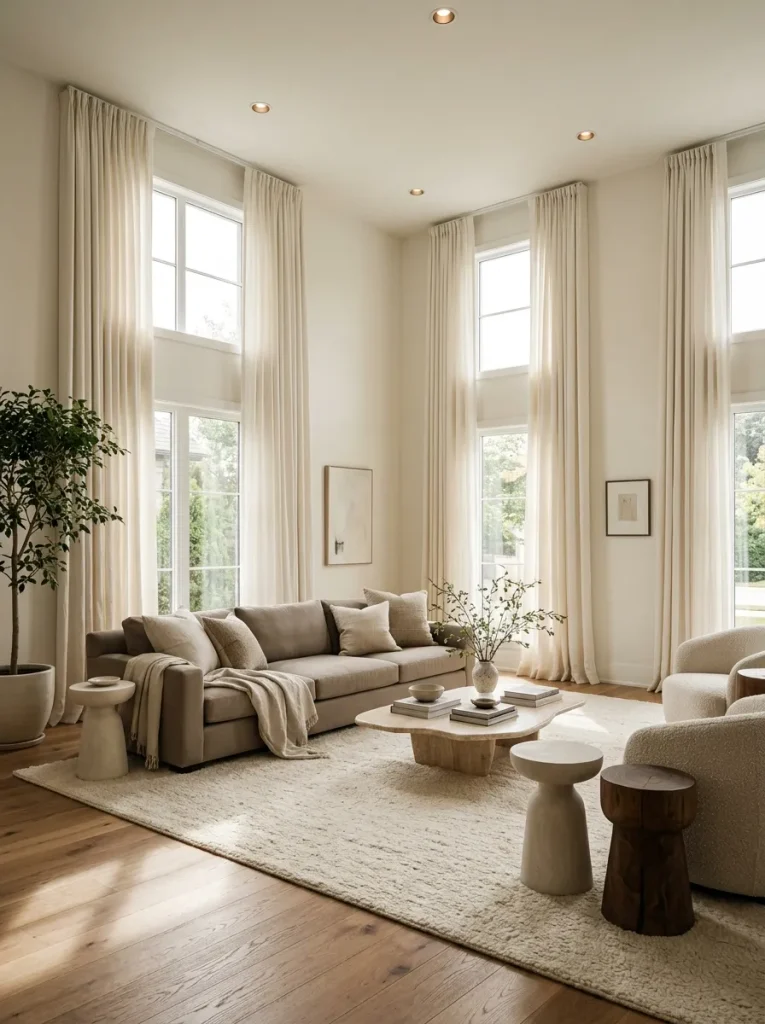 Floor-to-Ceiling Curtains
