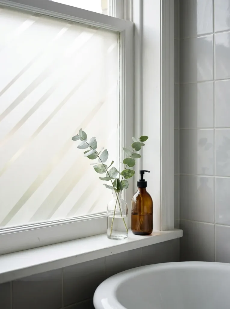 26 Timeless Bathroom Design Ideas Your Guests Will Envy 23 Frosted Window Privacy