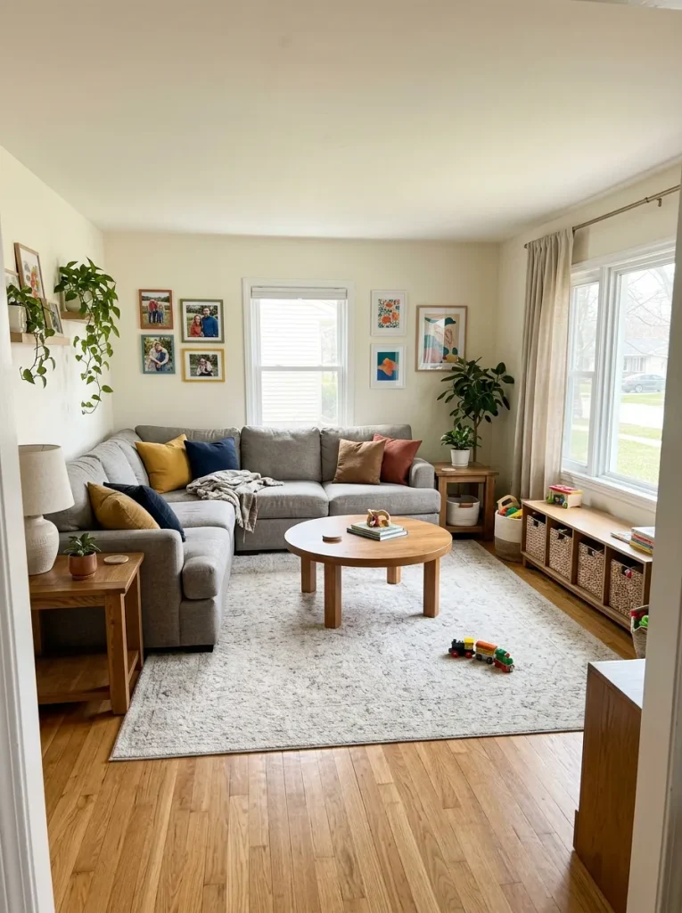 Family-Friendly Living Room