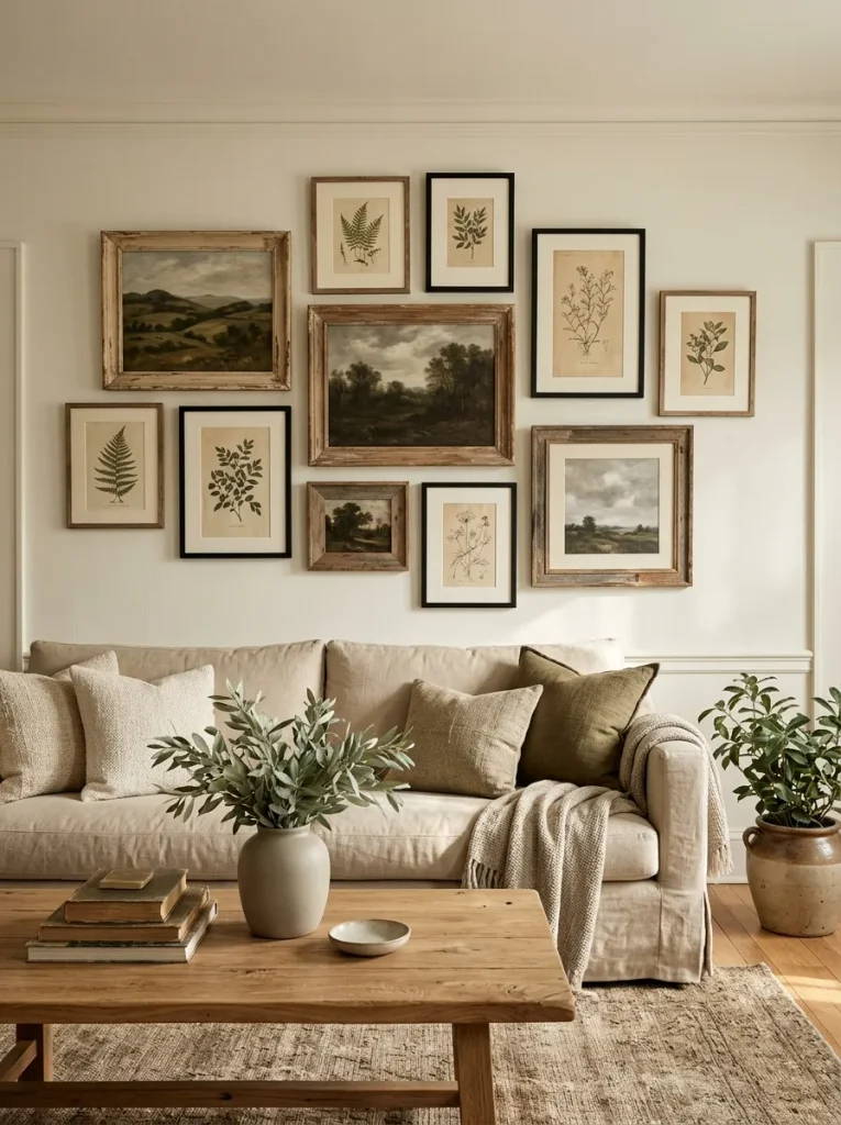 Farmhouse Gallery Wall
