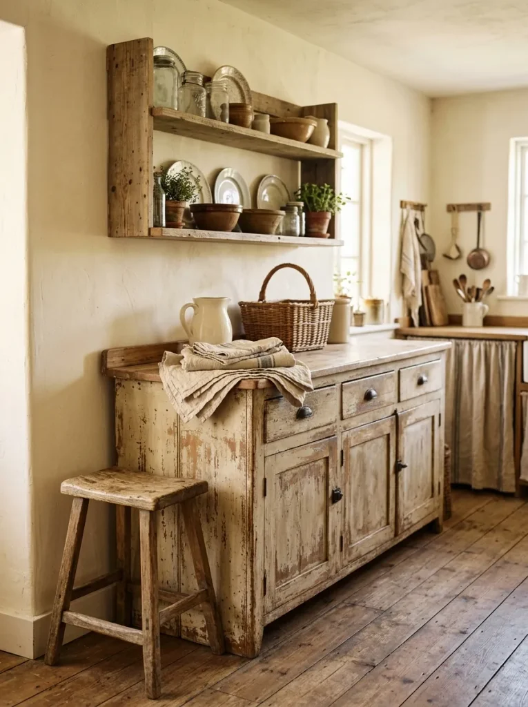 Distressed Wooden Furniture