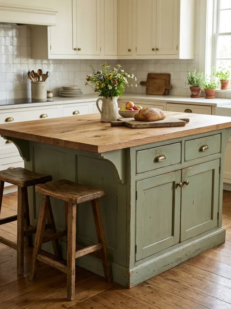 Rustic Island Finishes