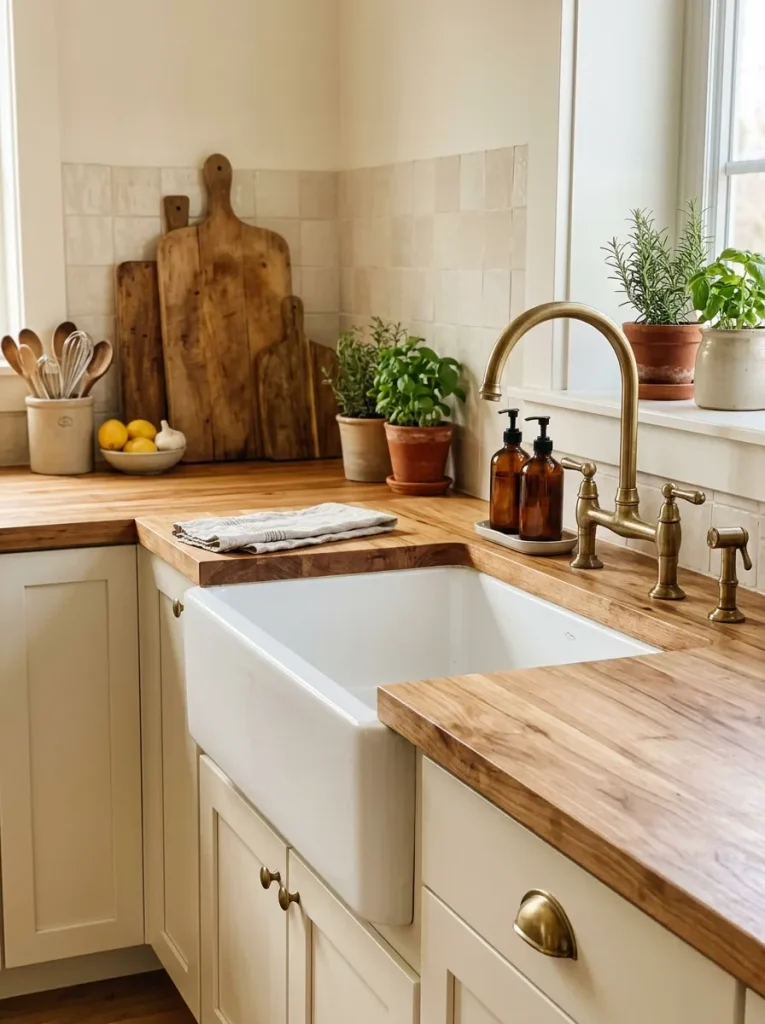 31 Kitchen Ideas That Will Make You Fall in Love Again 20 Butcher Block Countertops