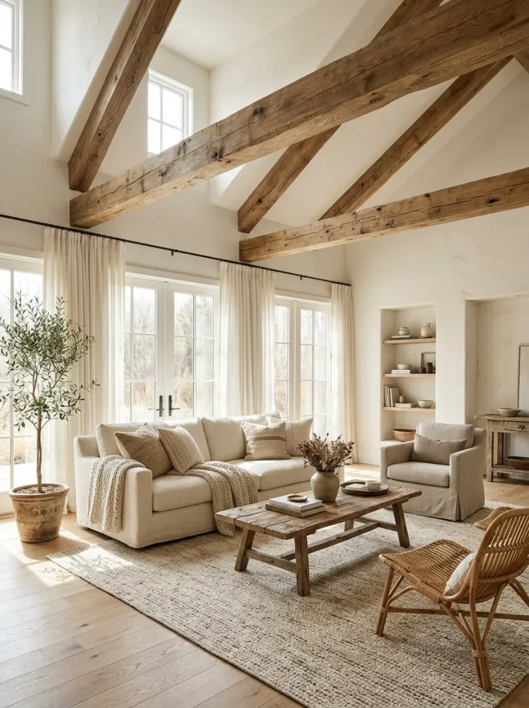 Natural Wood Beams