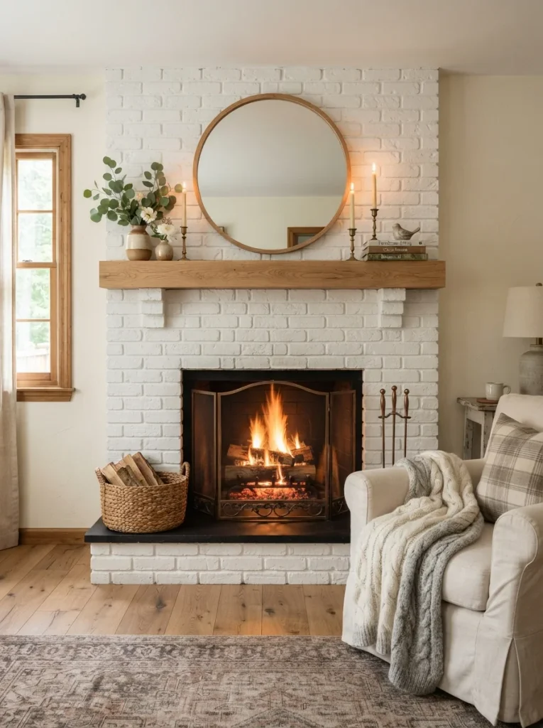 Fireplace Mantel Styling