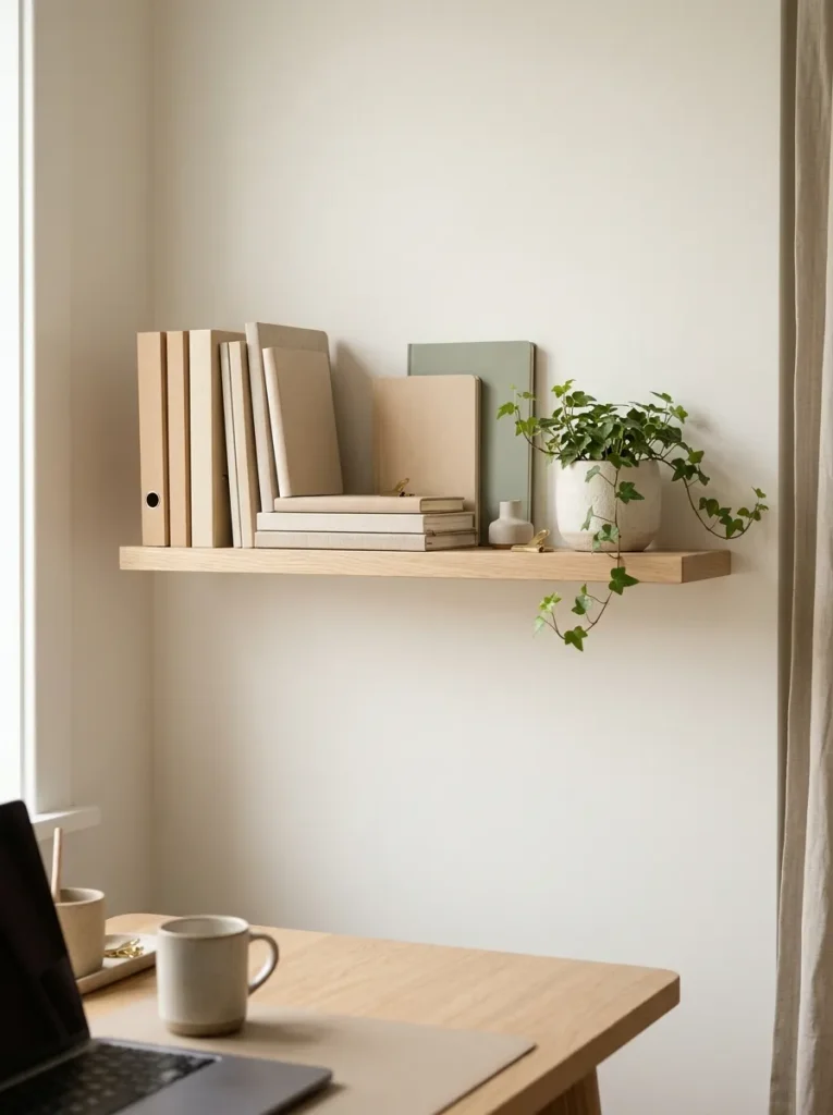 Dedicated Notebook Shelf