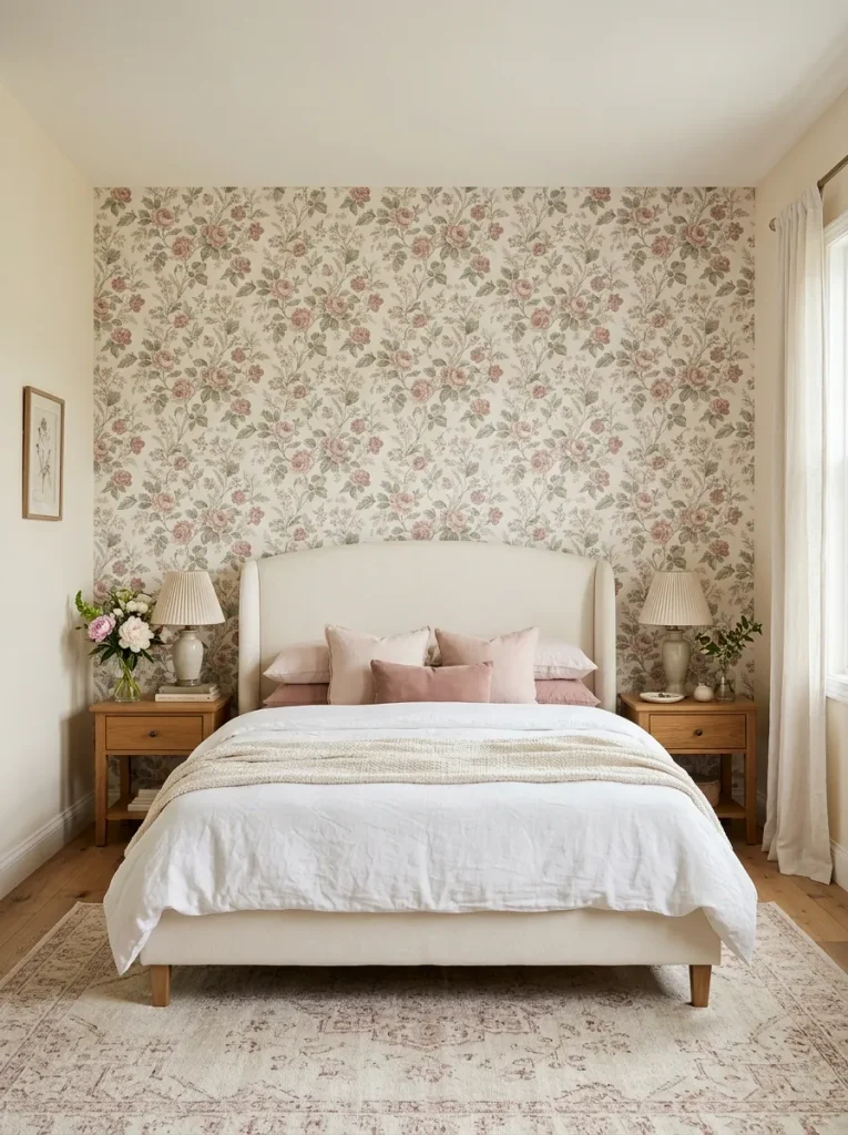 Floral Accent Wall