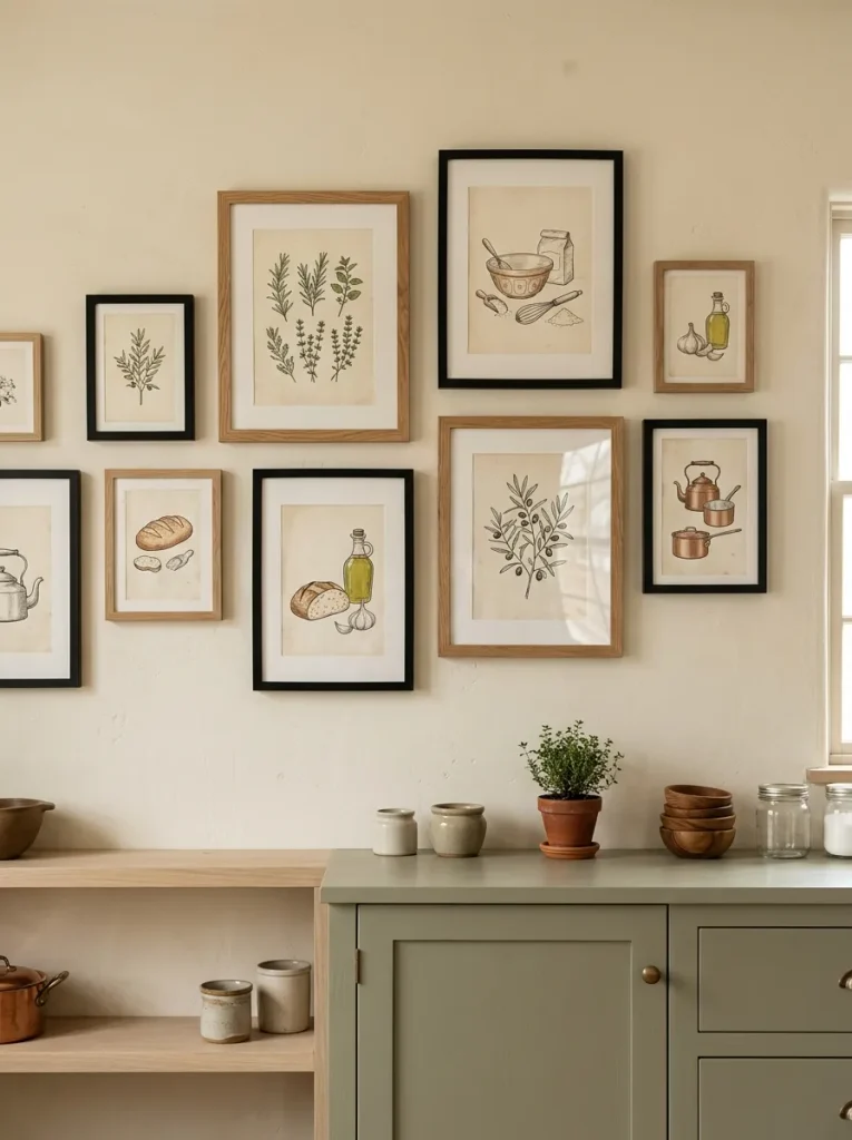 Framed Recipe Prints