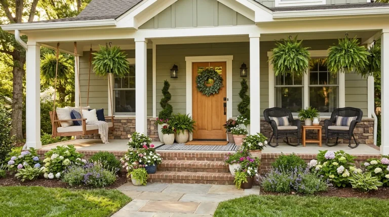 31 Front Porch Decor Ideas for Irresistible Curb Appeal 7 Front Porch Decor Ideas
