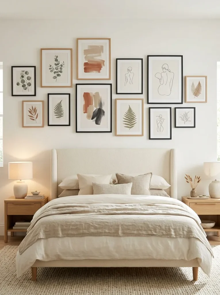Gallery Wall Bedroom