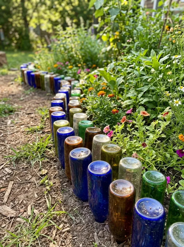 Colorful Bottle Edging