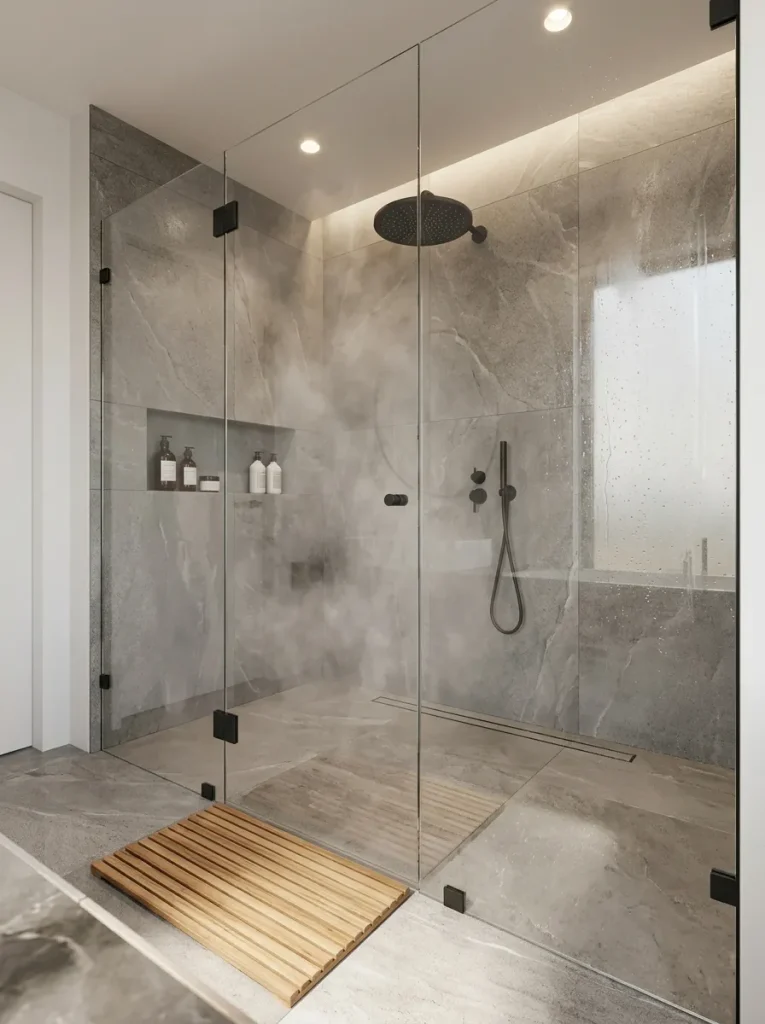 Walk-In Rain Shower