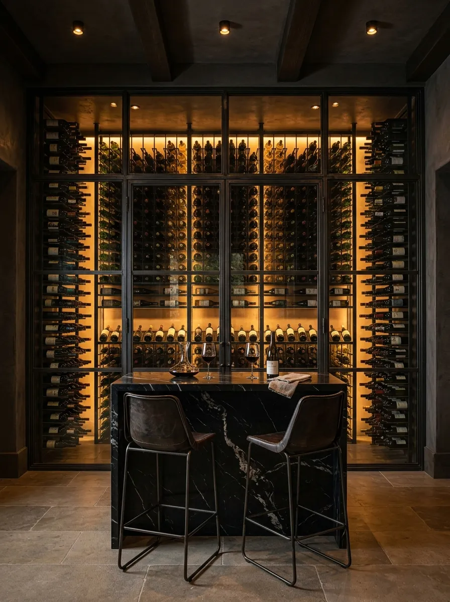 Wine Wall Display